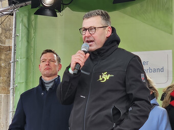 Grodemonstration Berlin 15. Januar 2024