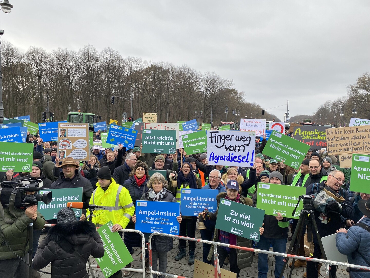 Großdemonstration Berlin 18. Dezember 2023