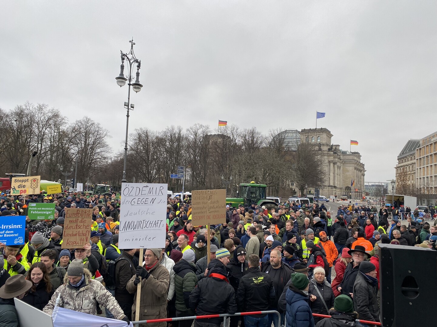 Großdemonstration Berlin 18. Dezember 2023