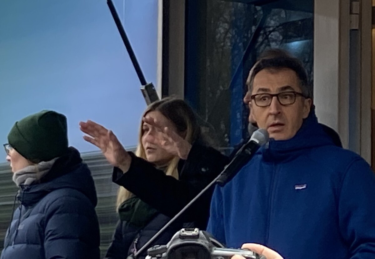 Grokundgebung in Berlin