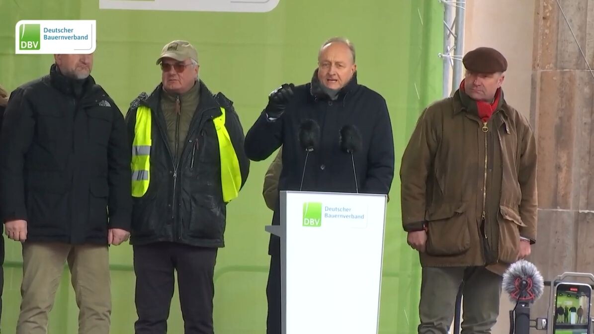 Grodemonstration Berlin 15. Januar 2024